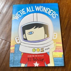 We're All Wonders  ‎ Large Hard Cover picture story book